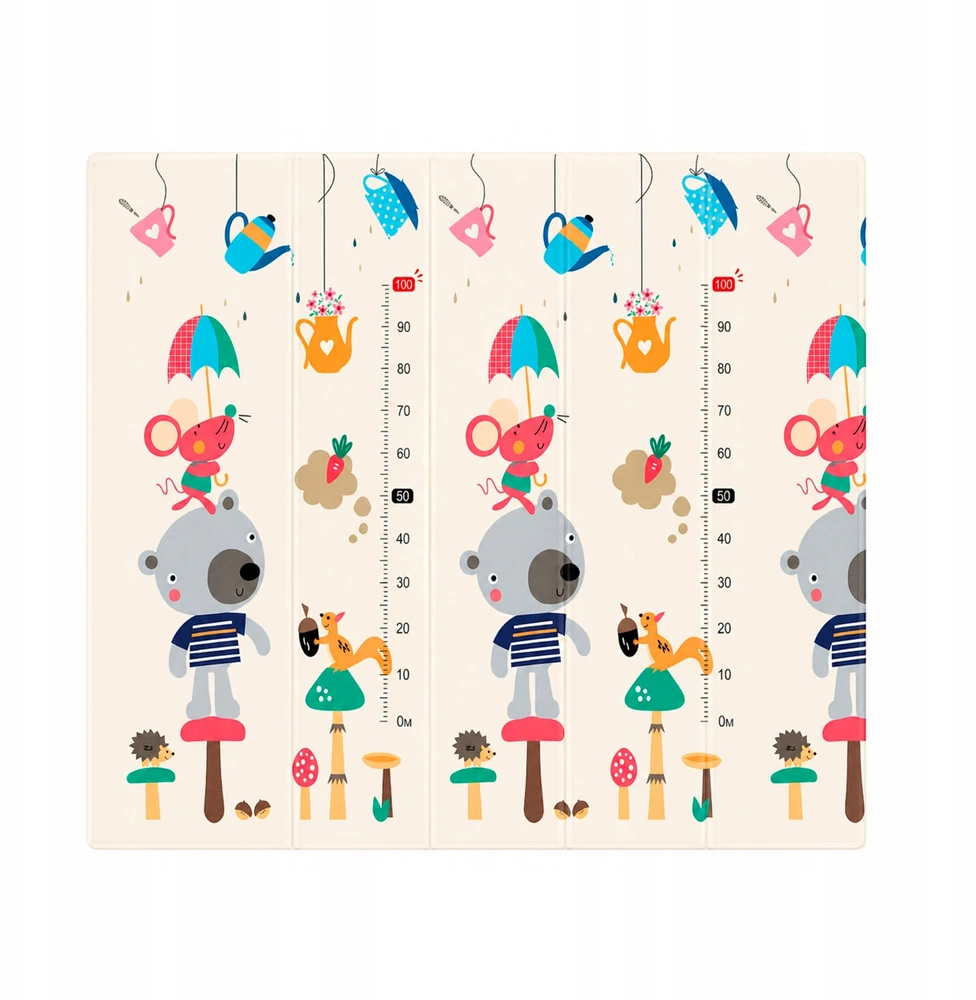 Gordon Toys XPE KILIMAS VAIKAMS, DVIŠALĖS PUTOLOS 200x180cm, ATSPIRUS VANDENIUI, sulankstomas BOHO