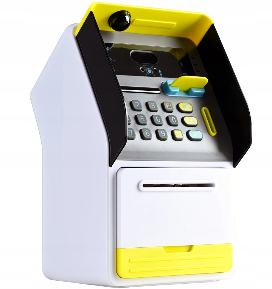 Lean Toys Gotel B6D1 BANKOMAT SKARBONKA SEJF Z WYŚWIETLACZEM