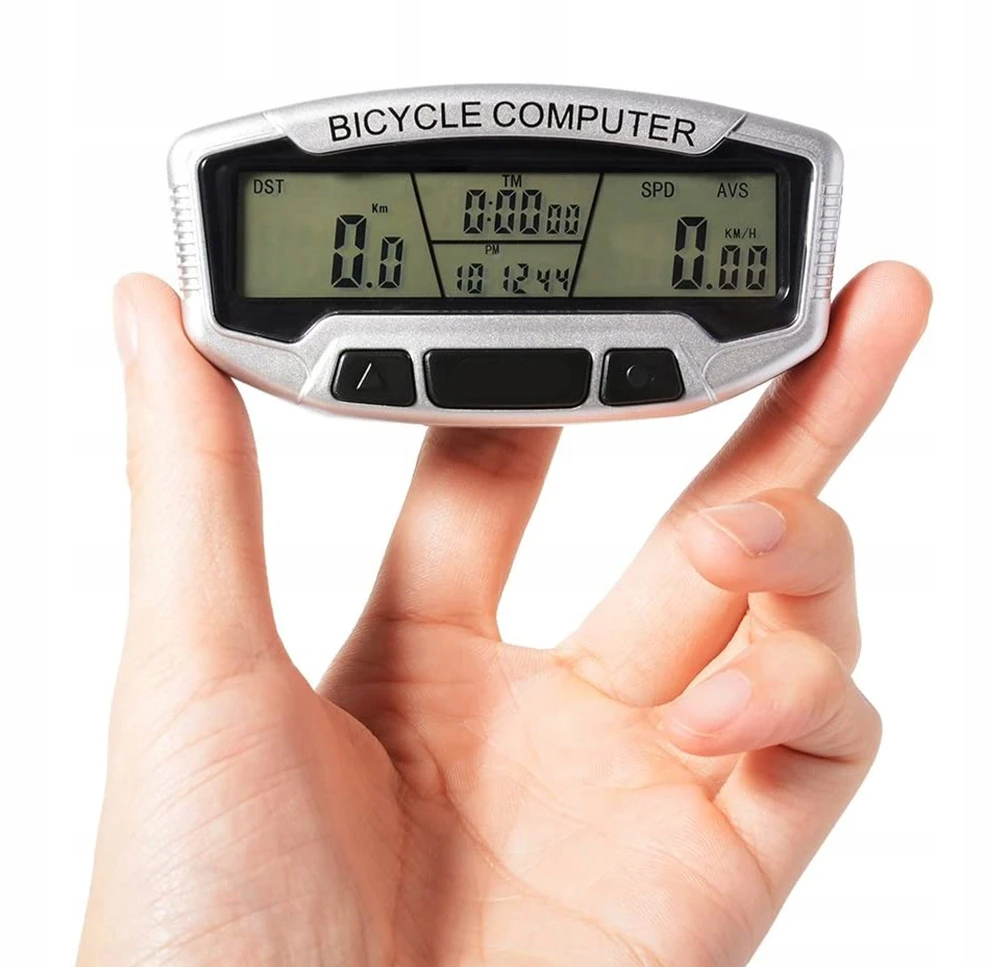 Gotel Dviračio kompiuterio laidinis LCD termometro apšvietimas, atsparus vandeniui
