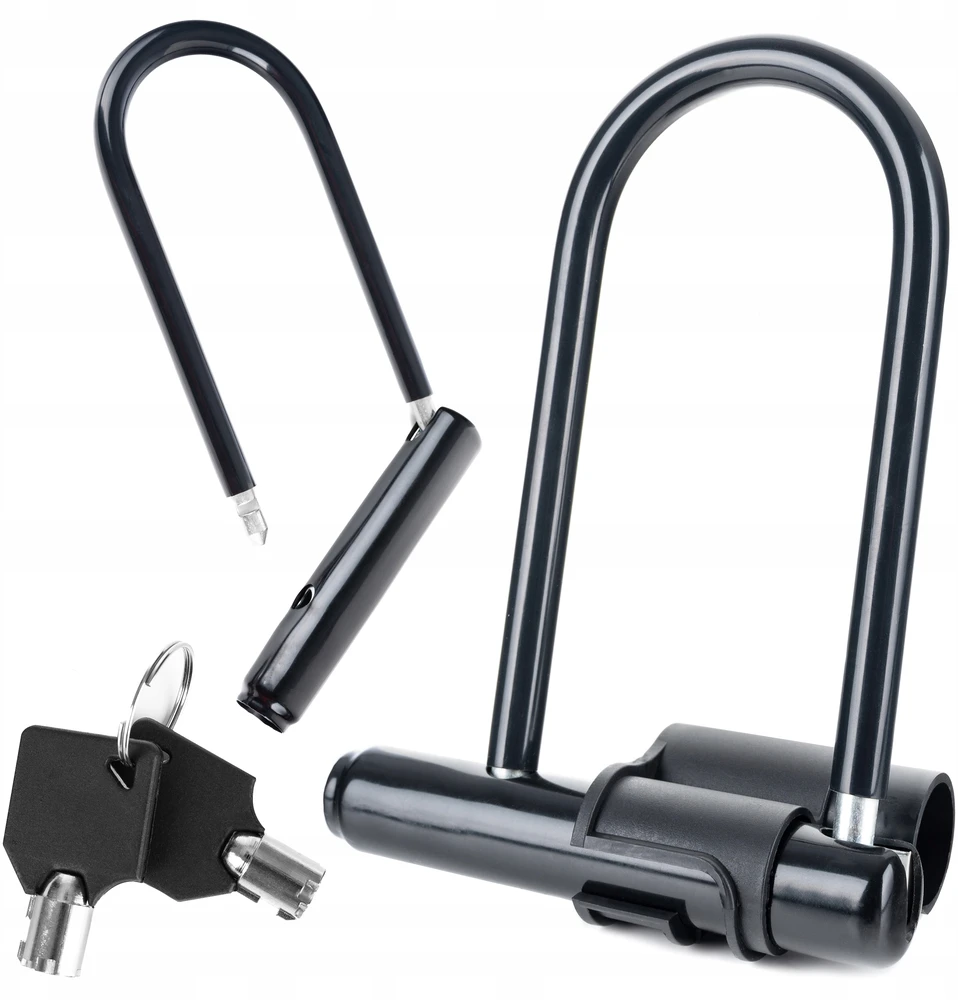 Gotel Dviračio užraktas Užraktas Plieninis Apsauga U-Lock Raktų užraktas