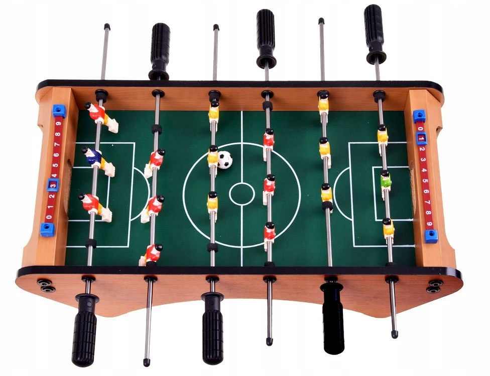 Gotel FUTBOLO VAKĖLIŲ ŽAIDIMAS FUTBOLIS DIDELIS MEDINIS FUTBOLO STALAS ŽAIDIMUI