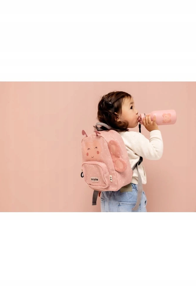 Gertuvė Gourde 350ml - Ponia Drugelis - TRIXIE BABY - Smėlinė - Metalas / Plastikas / Stiklas - Nuo 3 metų