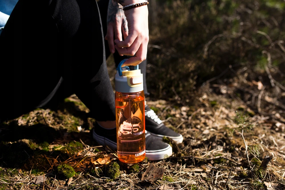 Gourde - KAMBUKKA - Elton - 500ml - Tritan Renew - Vandeniui atsparus - Plaunamas indaplovėje