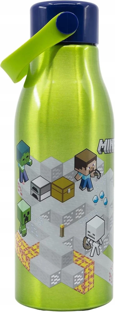 Stor,Minecraft Vandens buteliukas su lanksčia rankena, 760 ml, Minecraft (088808715-40461)