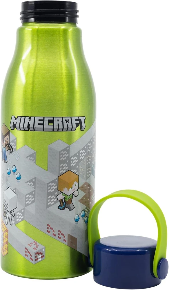 Stor,Minecraft Vandens buteliukas su lanksčia rankena, 760 ml, Minecraft (088808715-40461)