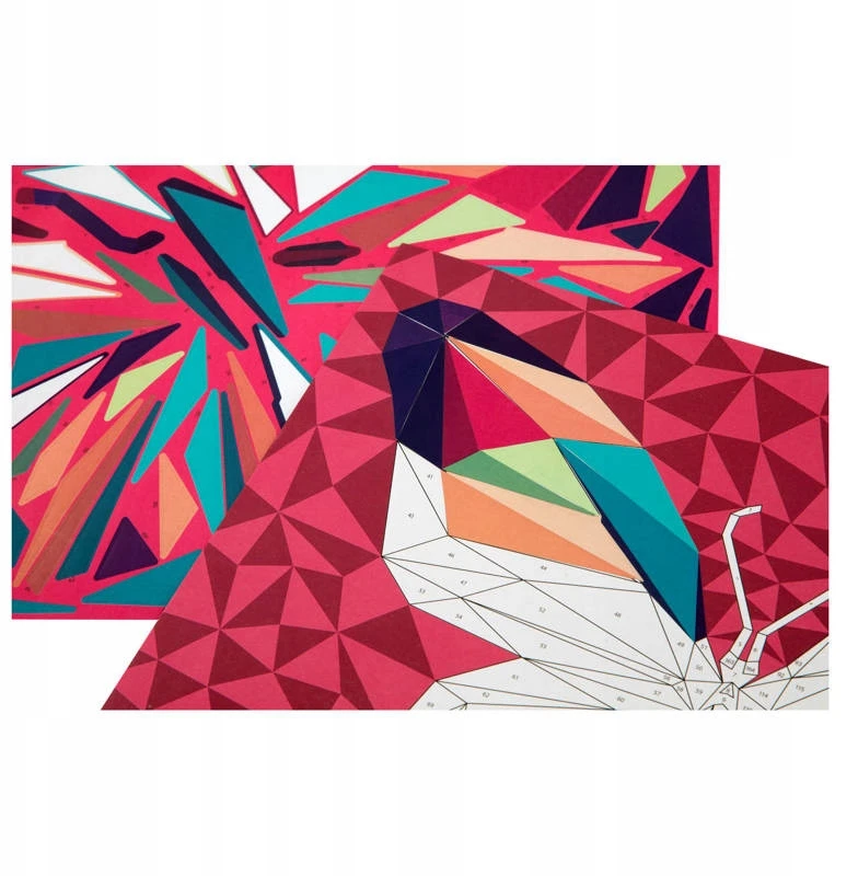 Grafix Įklijavimas pagal numerius 4 raštai Butterfly Moxy 100082/A