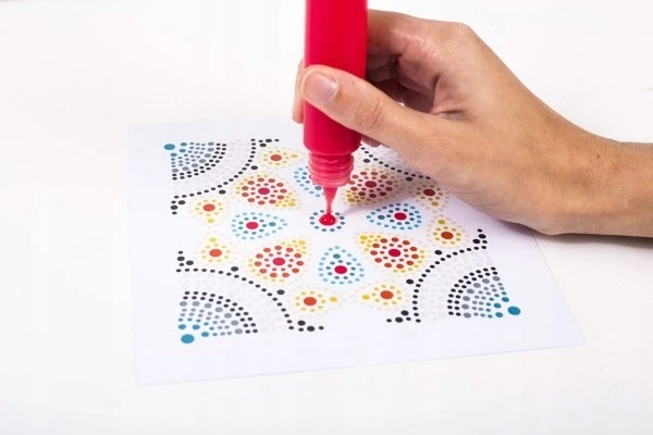 Graine Creative Lėta tapyba & Menas - oranžinis blizgučiais - 30 ml