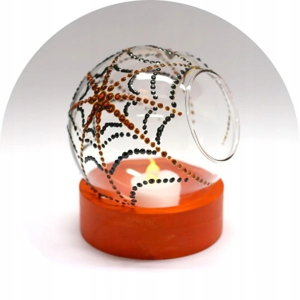 Graine Creative Lėta tapyba & Menas - oranžinis blizgučiais - 30 ml