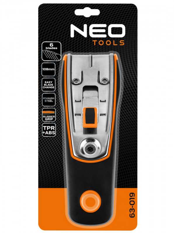 Grandiklis NEO TOOLS 63-019 su 5 peiliukais