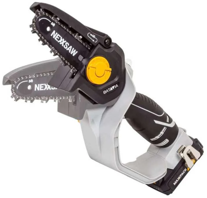 Batavia Bv Akumuliatorinis vienos rankos grandininis pjūklas Batavia Nexxsaw 18 V 6", be akum. ir įkroviklio