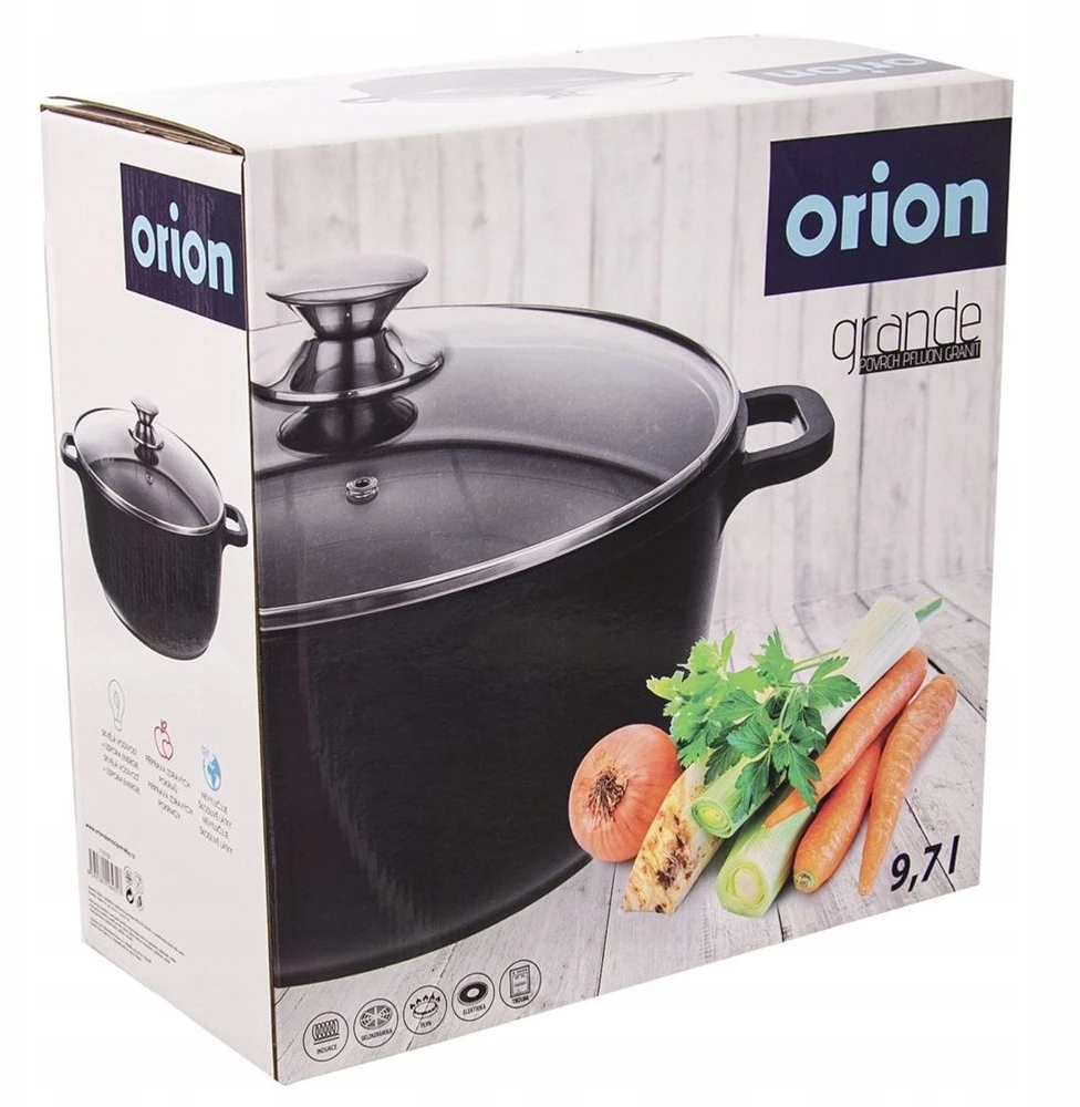 Orion Puodas GRANDE 32 cm su dangčiu, 9,7 l
