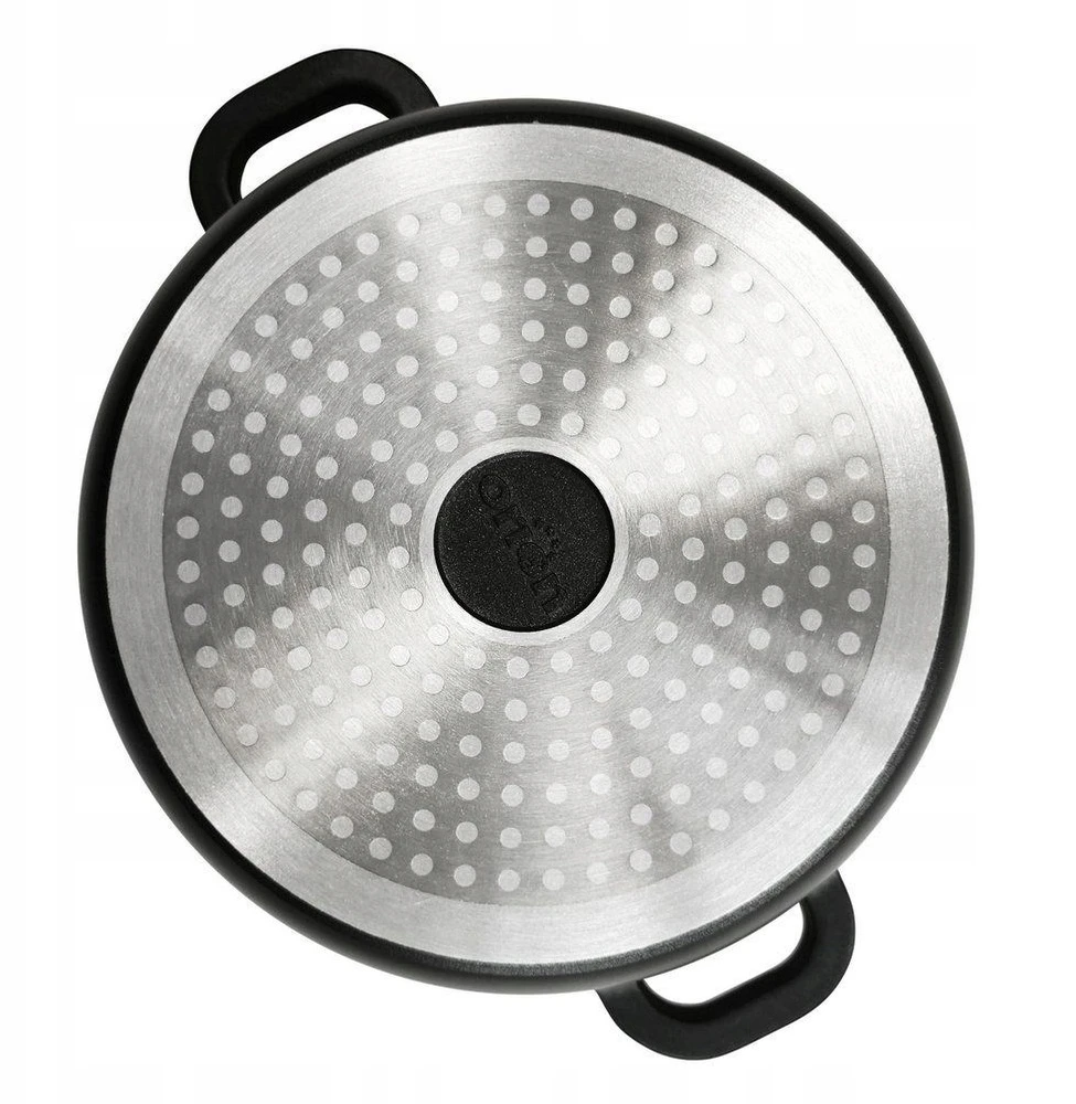 Granito puodas su stikliniu dangteliu GRANDE 20 cm, 2,3 l