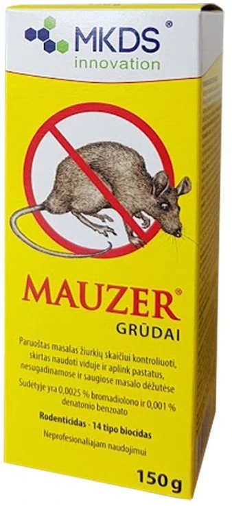 Mkds Graužikų nuodai MUMIA, pasta, 150 g