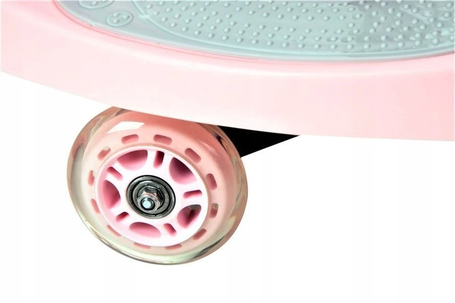 „Gravity Ride-On“ žaislinis automobilis vaikams, rožinis, šviečiantys LED ratai TWISTCAR
