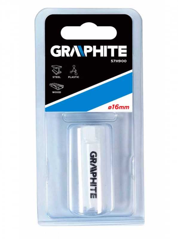Graphite Grafito bi-metalo skylė pjūklas 16mm 57H900