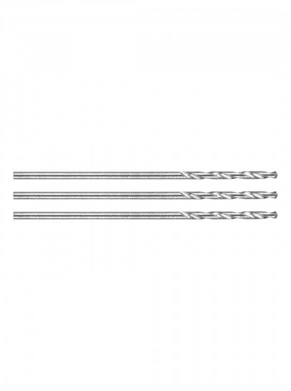 Grąžtas Graphite HSS metalo grąžtai, DIN 338, 1 mm, 3 vnt.