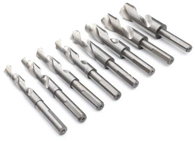 Grąžtas Kraftampdele Metalo grąžtų komplektas HSS-Co, 8vnt, 14-25,5mm