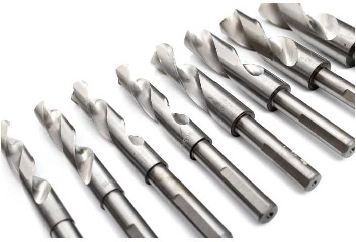 Grąžtas Kraftampdele Metalo grąžtų komplektas HSS-Co, 8vnt, 14-25,5mm