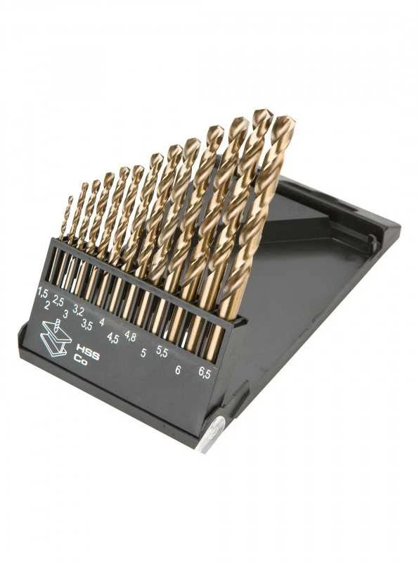 Graphite Grąžtas metalui HSS-Co 1,5-6,5 mm, rinkinyje 13 vnt.