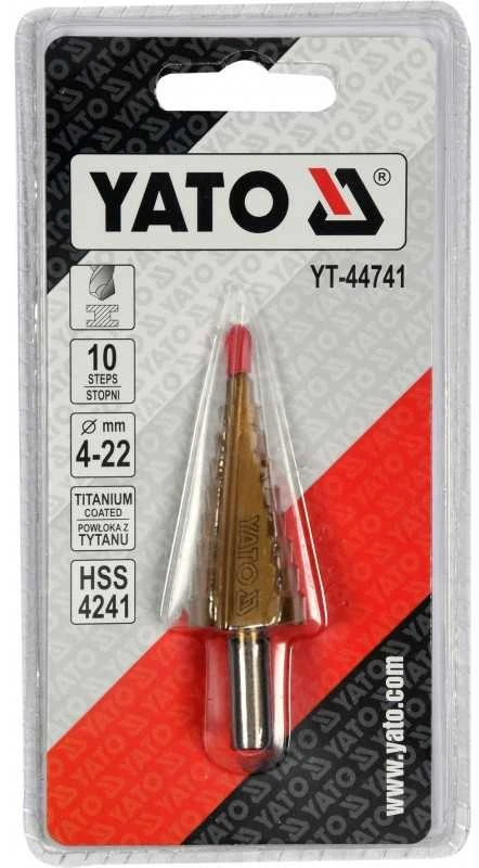 Grąžtas YATO grąžtai STOPNIOWE 4-22mm 44741
