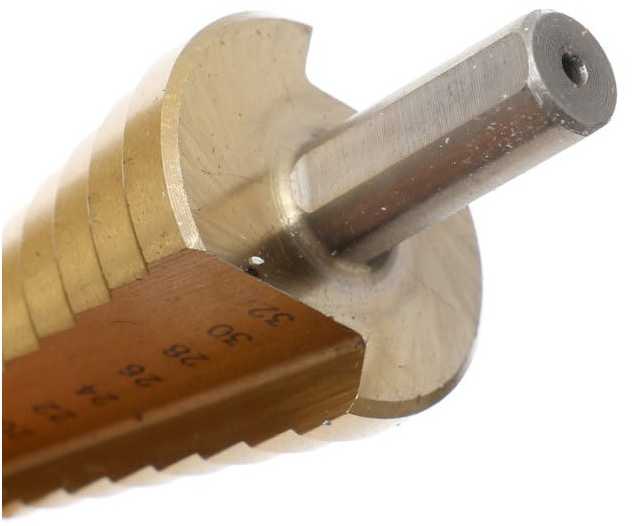 Grąžtas Kraftampdele Pakopinių grąžtų rinkinys 3vnt, 4-32mm