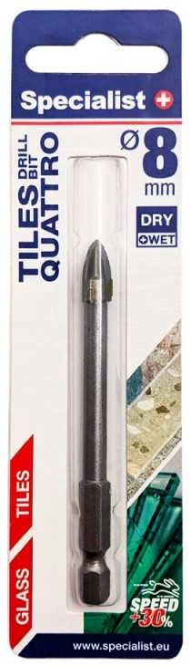 Grąžtas stiklo Specialist+ 8 mm