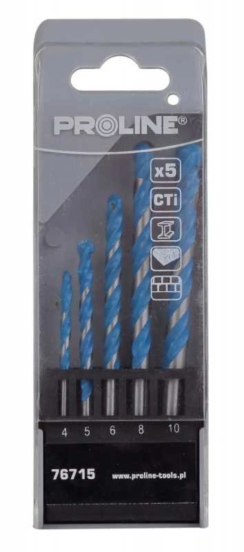 Grąžtas CTi universalus grąžtų rinkinys 5gb 4-10mm Proline