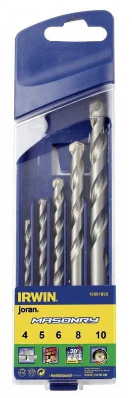 Grąžtas Stanley Irwin Grąžtų rinkinys MŪRAS 4,5,6,8,10 mm