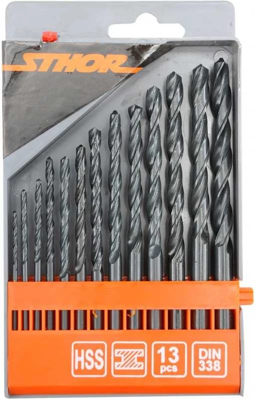 Grąžtas Sthor Oem 13 HSS metalinių grąžtų 1.5–6.5 mm rinkinys - Vorel 22130