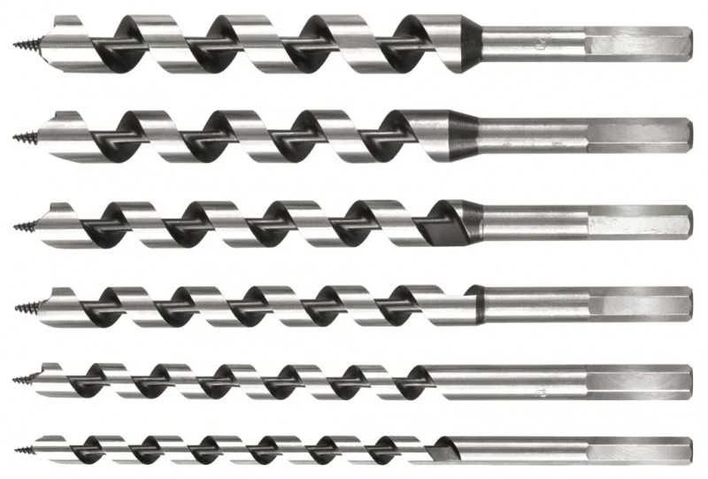 Grąžtas Sthor VOREL medienos grąžtų rinkinys, 6 vnt. / 230 mm, 10–20 mm, 22465