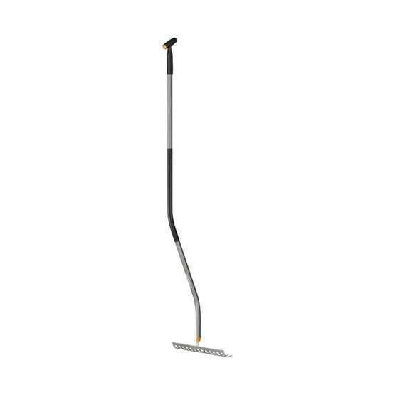 Grabie Fiskars Ergonomic dirvos grėblys, lenktas
