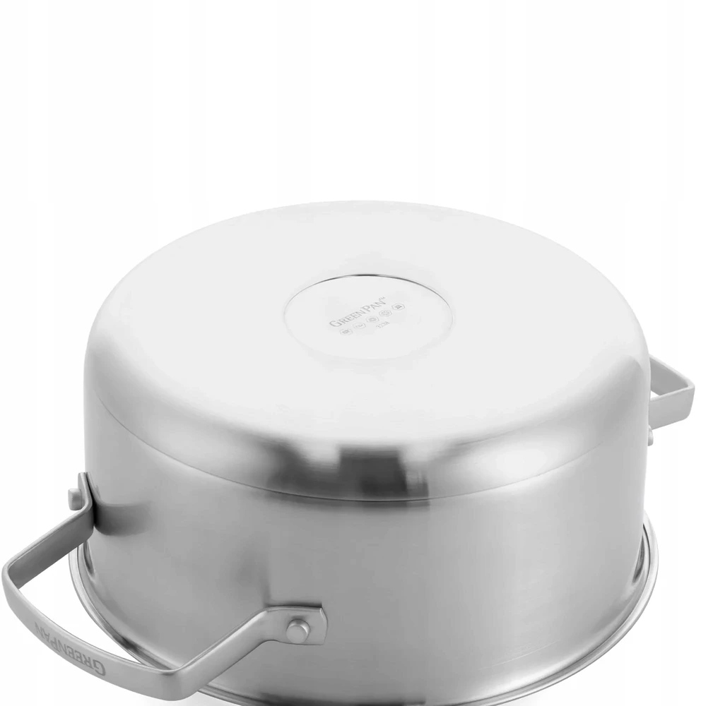 Green Pan GreenPan Chef's Collection plieno puodas su dangčiu 20cm 3l dujinė orkaitė