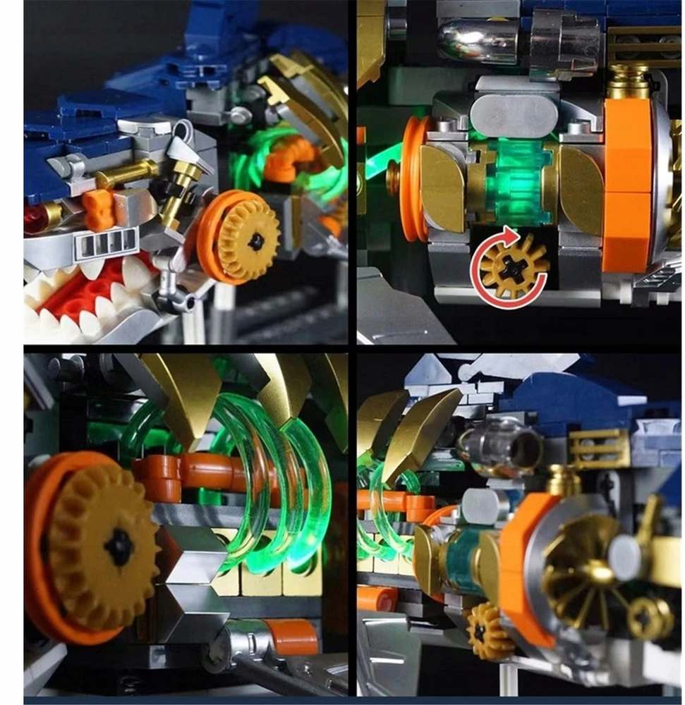 Greenzone MECHANINIAI RYKLIO BLOKAI SU APŠVIETIMO IR JUDAMOMIS DALYS 687 EL SET