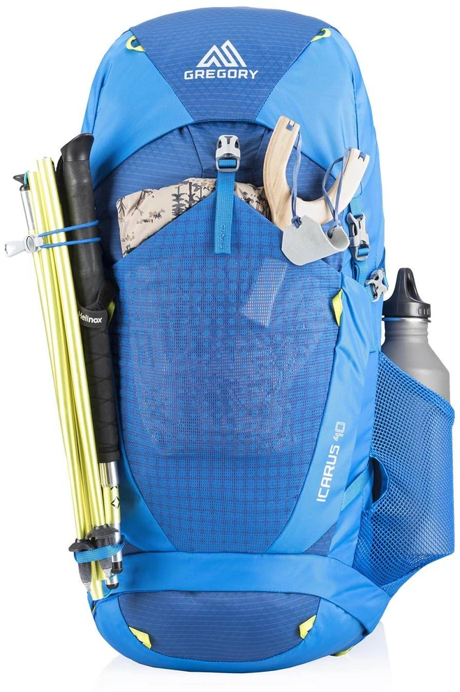 Vaikiška turistinė kuprinė Gregory Icarus 40 - mėlynos (hyper blue) spalvos