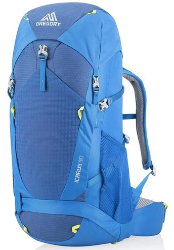 Vaikiška turistinė kuprinė Gregory Icarus 40 - mėlynos (hyper blue) spalvos