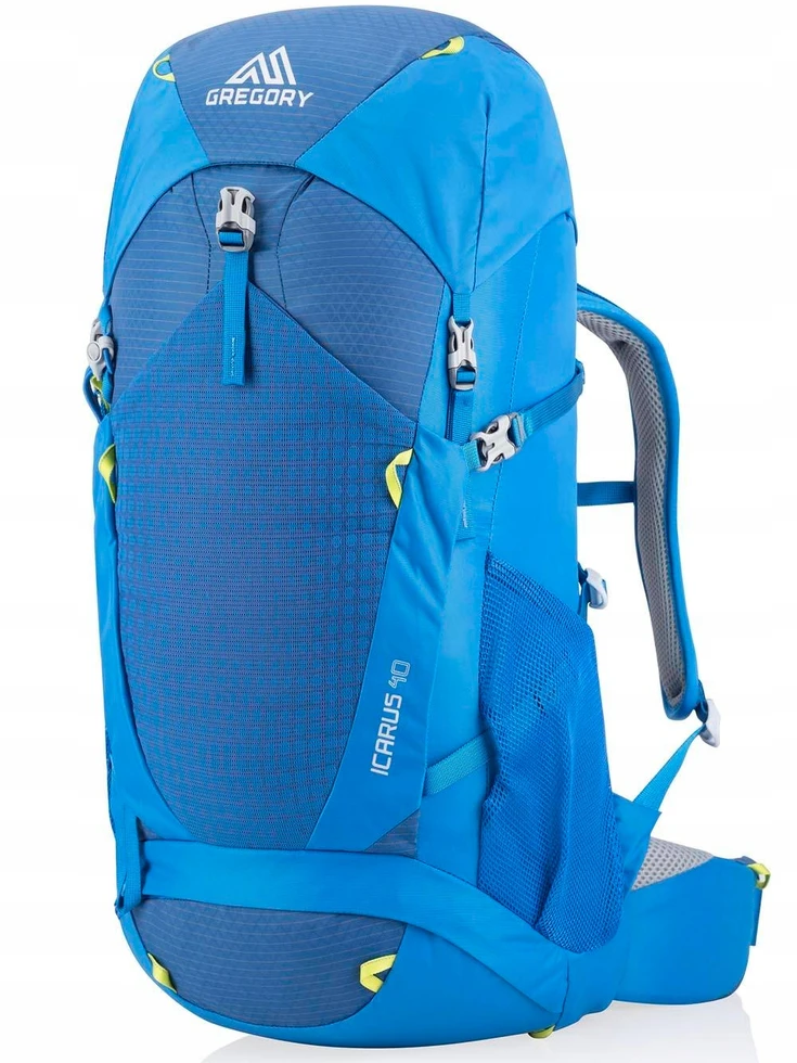 Vaikiška turistinė kuprinė Gregory Icarus 40 - mėlynos (hyper blue) spalvos