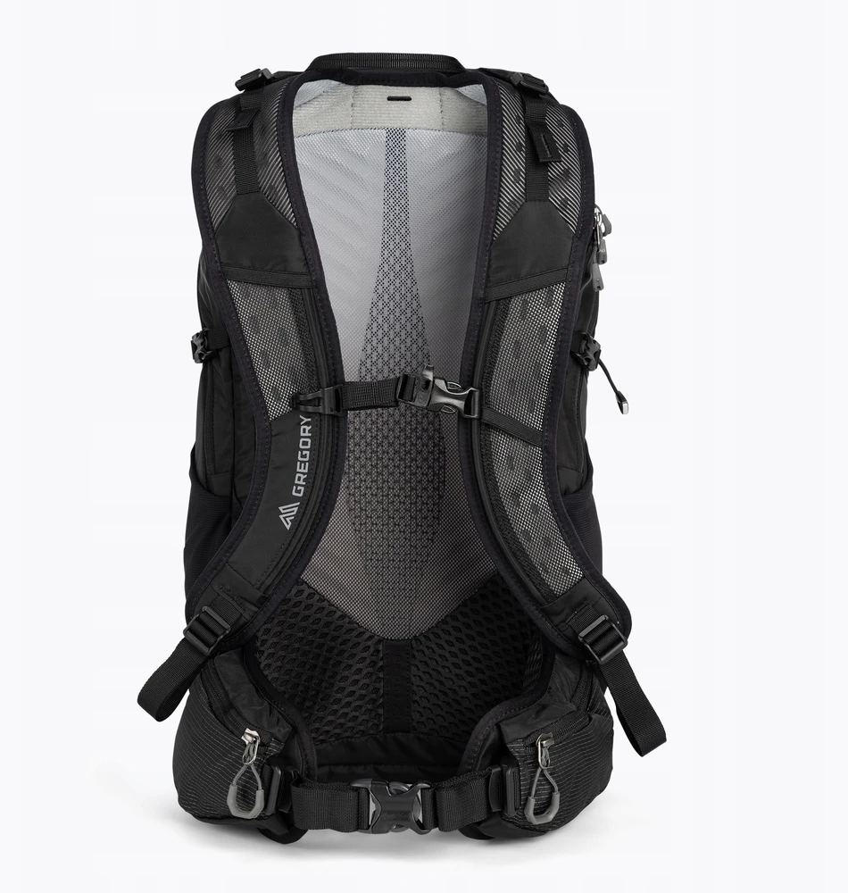 Gregory Miko 25l turistinis kuprinė, juoda, unisex