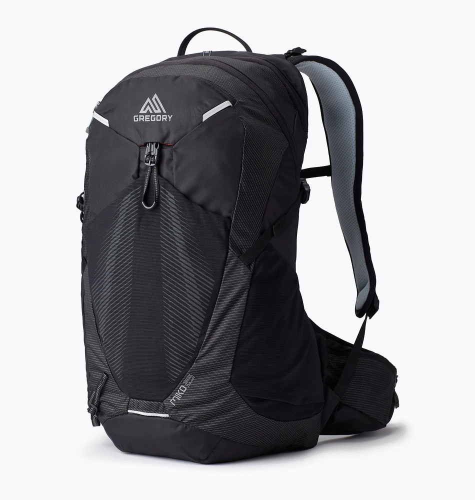 Gregory Miko 25l turistinis kuprinė, juoda, unisex