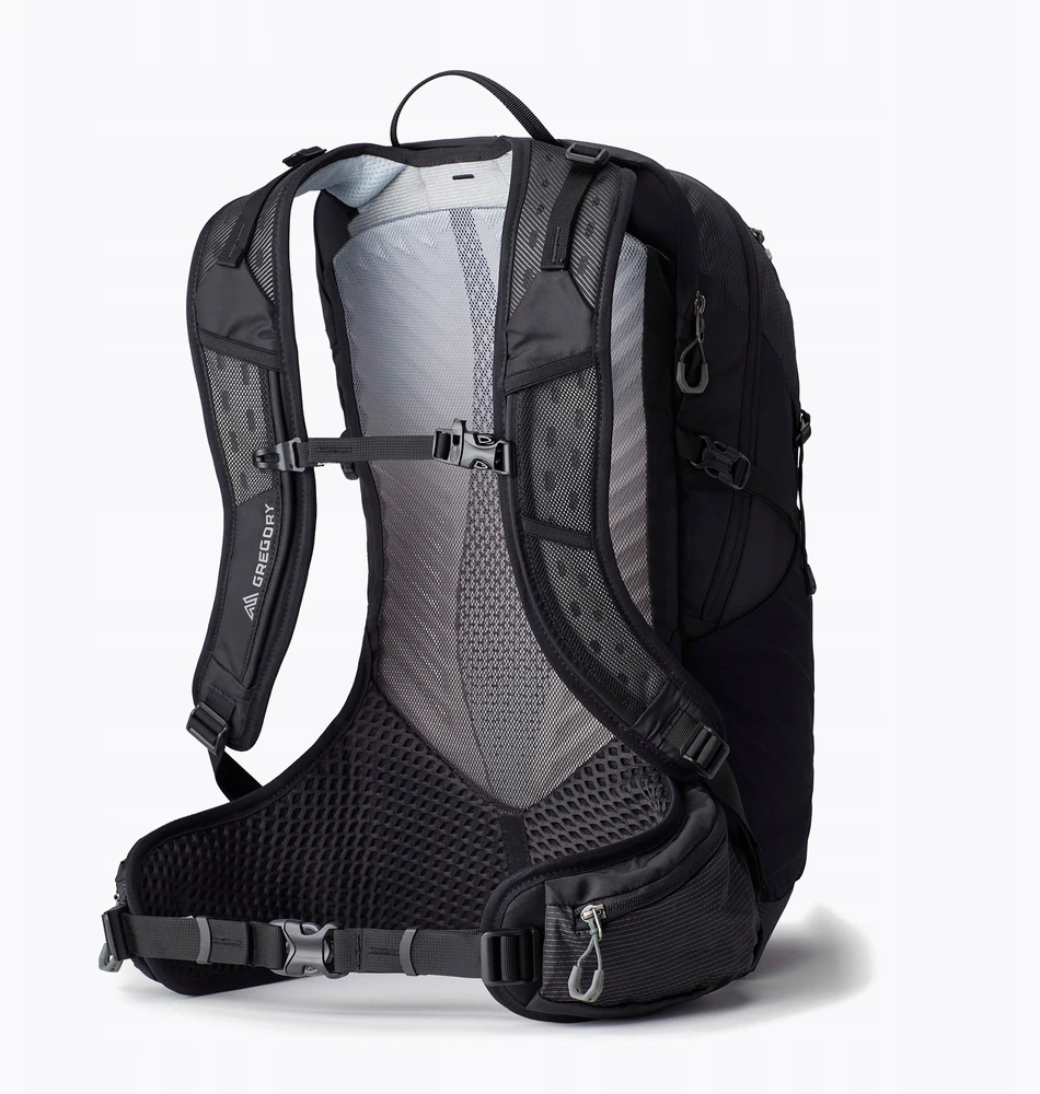 Gregory Miko 25l turistinis kuprinė, juoda, unisex