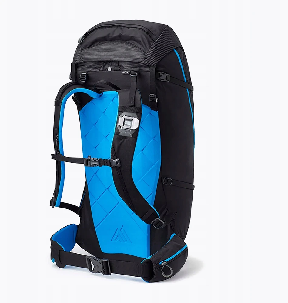 Gregory Targhee FT 45 MD/LG OZONE Juodas šuolių su parašiutu kuprinė