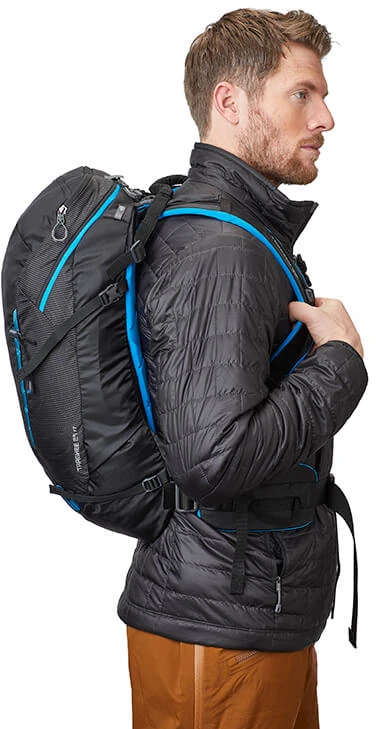 Gregory Targhee Fasttrack 35 l juodas slidinėjimo kuprinė