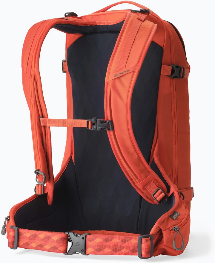 Gregory Verte 24l slidinėjimo kuprinė, oranžinė, M-l
