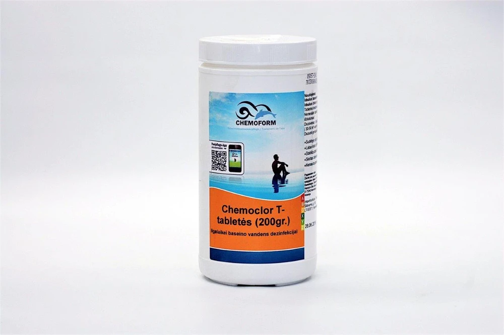 Chemoform Greito tirpimo chloras Chemoclor T- tabletės (20g), 1kg
