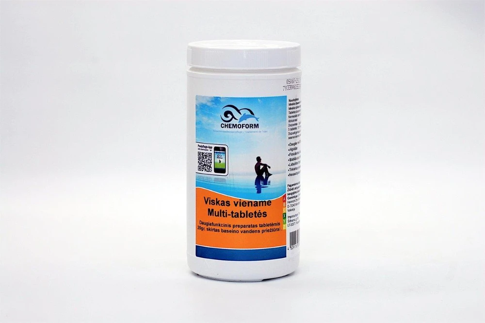 Chemoform Greito tirpimo chloras Chemoclor T- tabletės (20g), 1kg