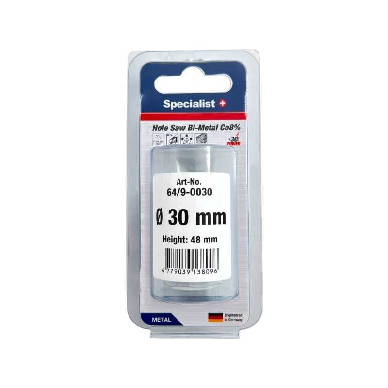 Grąžtas Gręžimo karūna SPECIALIST+ Bi-Metal 30mm