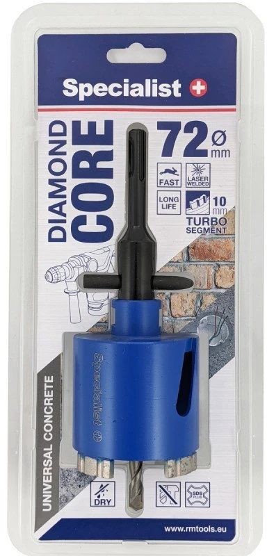Grąžtas Gręžimo karūna su koteliu ir centr. grąžtu Wolfcraft 3897000; 73 mm