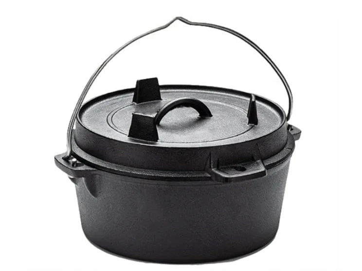 Grilli KETUS PUODAS 4.3L BE KOJŲ GRILĖS OLANDŲ ORKAITĖ, OLANDŲ UNIVERSALUS