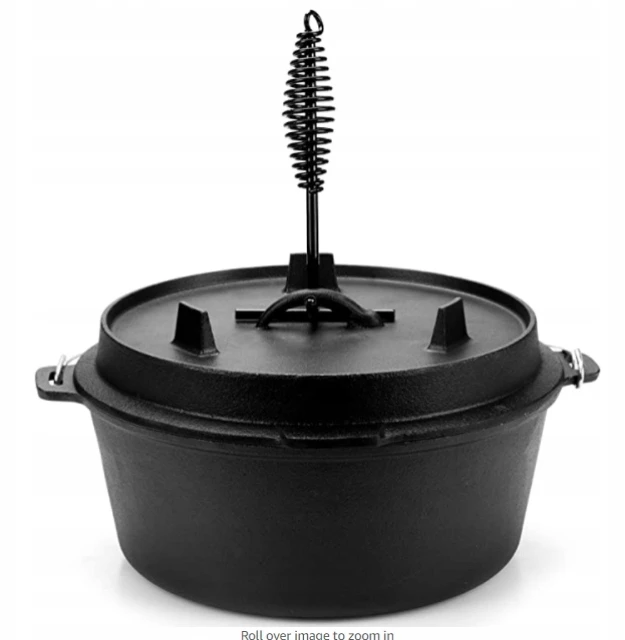 Grilli KETUS PUODAS 4.3L BE KOJŲ GRILĖS OLANDŲ ORKAITĖ, OLANDŲ UNIVERSALUS