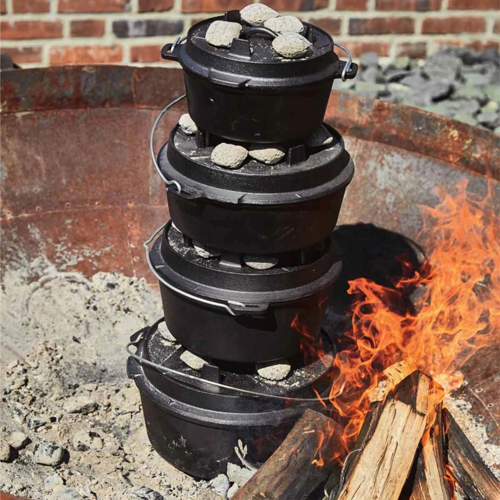 Grilli KETUS PUODAS 4.3L BE KOJŲ GRILĖS OLANDŲ ORKAITĖ, OLANDŲ UNIVERSALUS
