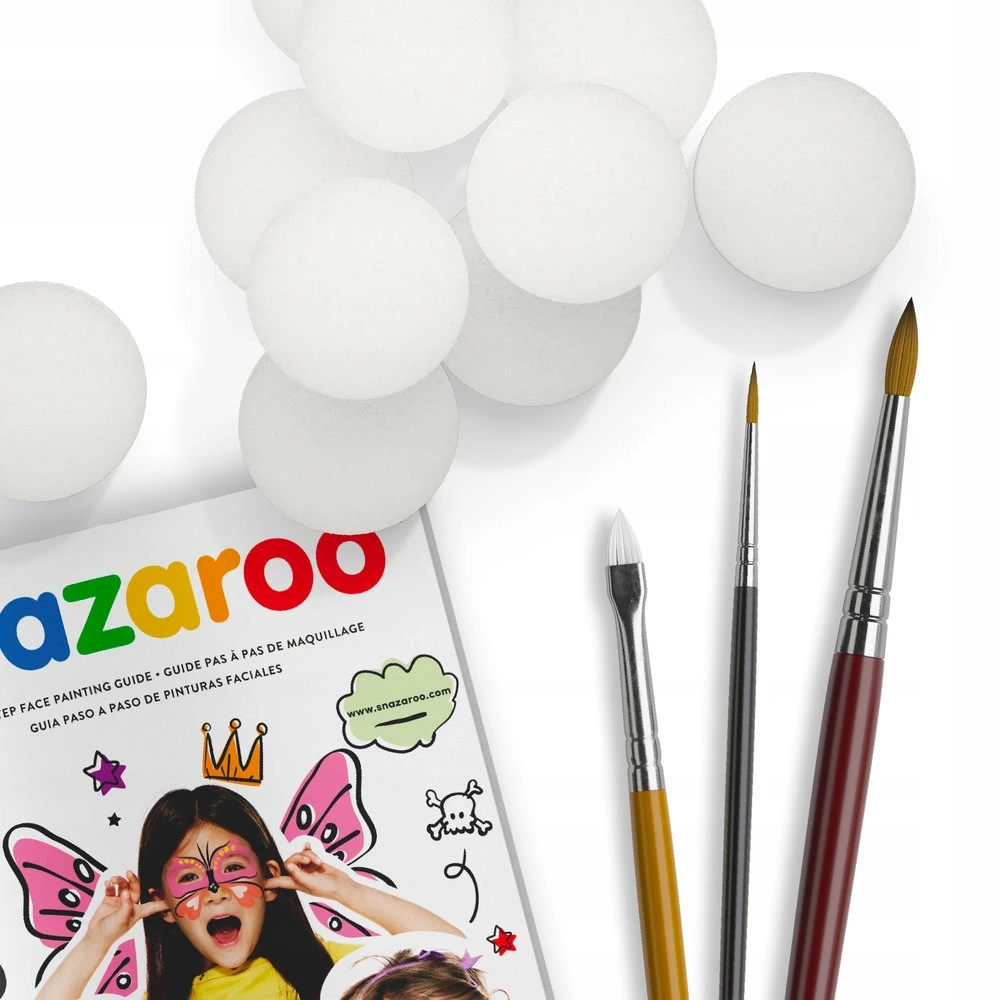 Grimo dažai Snazaroo 8x18ml ant pagrindo